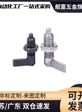 ZAU21（品质保证）PMXRB10把手型旋钮柱塞分度销快速插拔销定位销