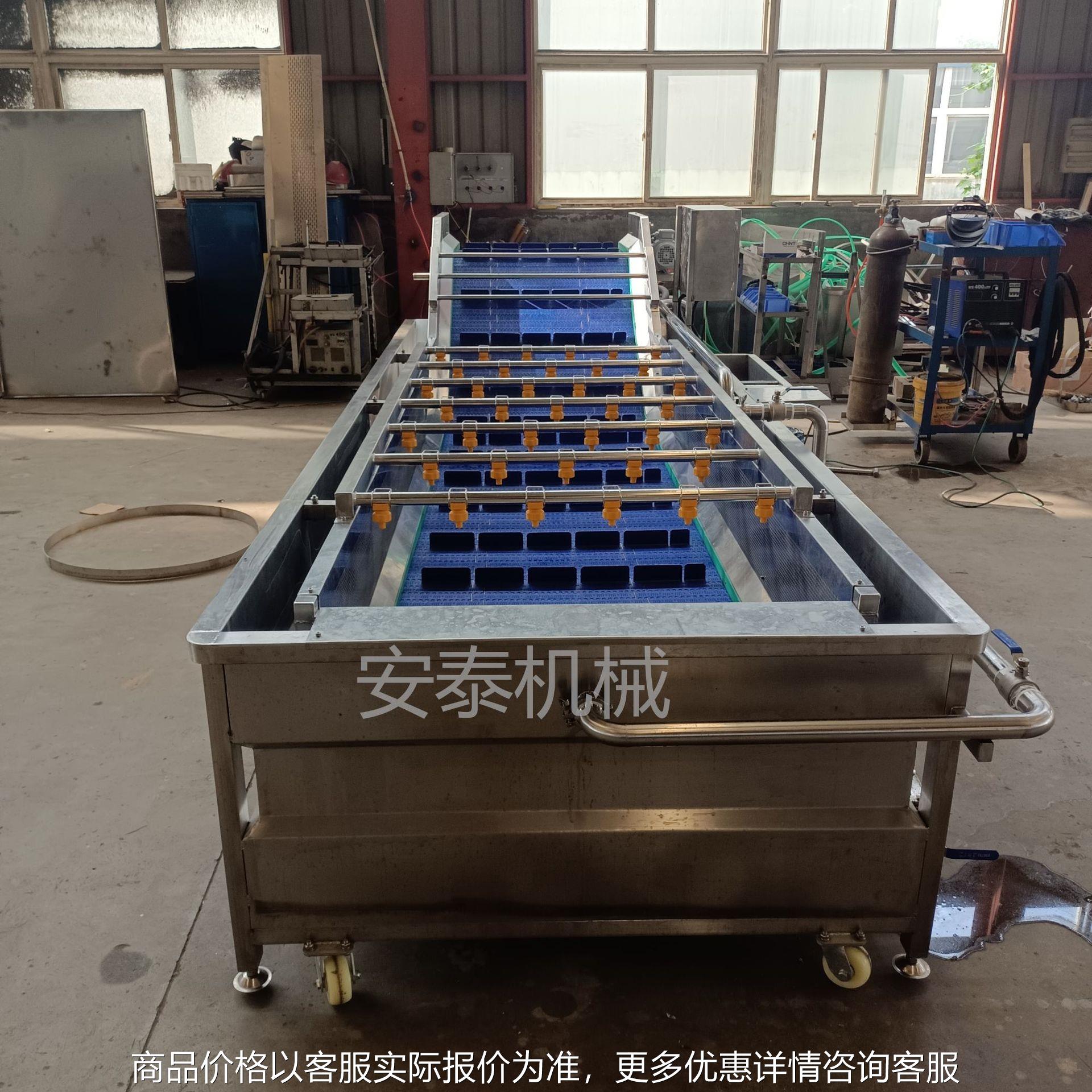 杨梅气泡清洗机 白果气泡清洗机 银杏果水浴连续清洗机现货包安装