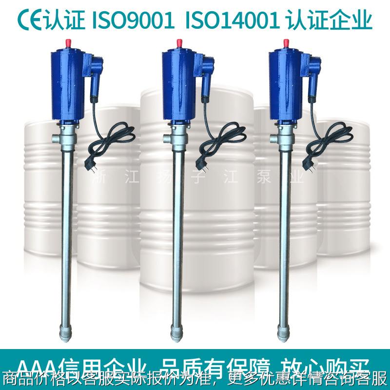 厂家直销 系列不锈钢电动抽液泵 铝合金电动油桶泵