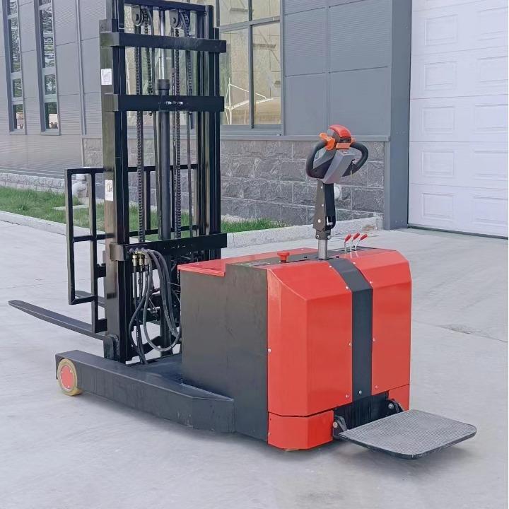 1.5吨堆高机2吨无腿叉车前移式全电动堆高车平衡重叉车无腿堆高机