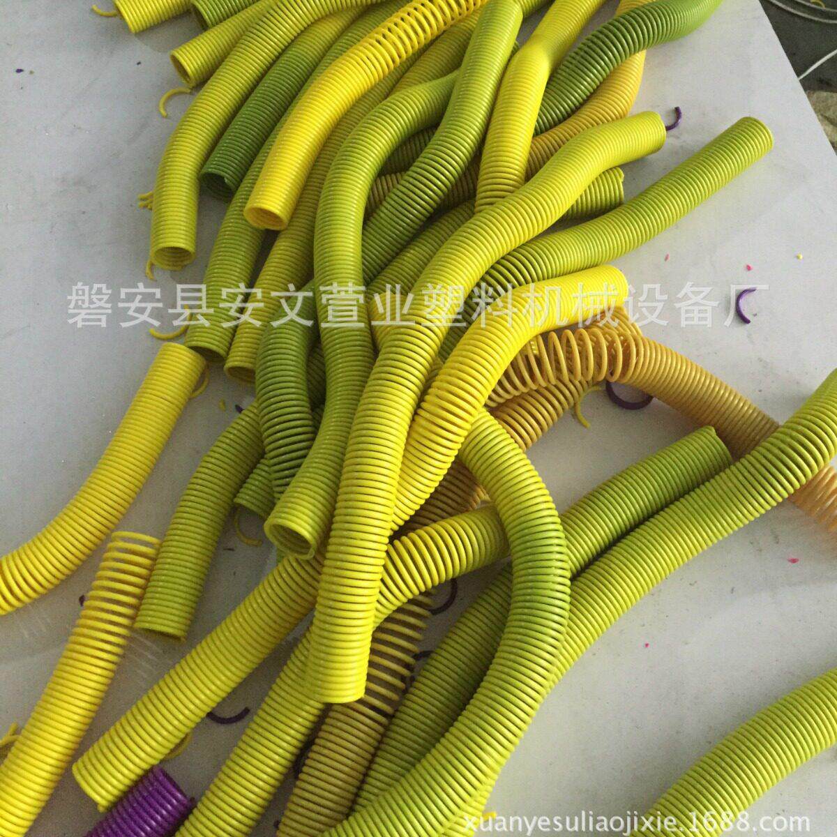 厂家直售塑料弹簧管生产机器泳池管加工设备吸尘器管EVA多功能