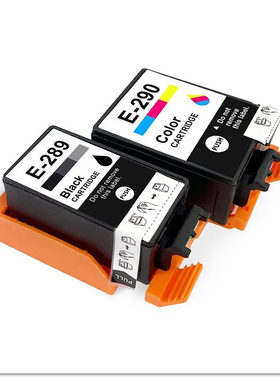 适用epson爱普生WF100/110墨盒黑色T289彩色T290颜料便携式打印机