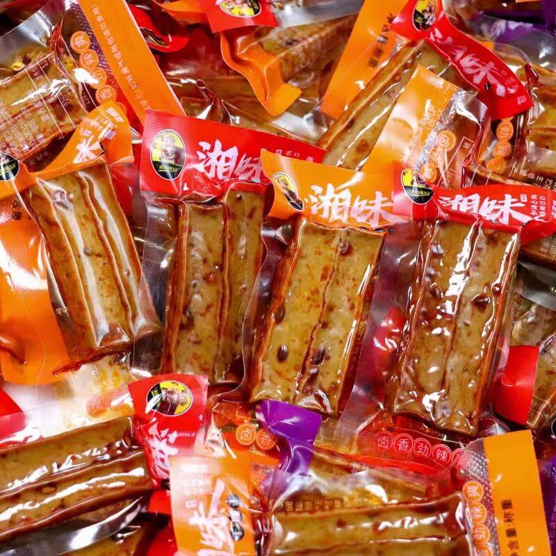 新日期邵阳武冈卤豆腐干湖南特产休闲小吃零食香辣豆干包装五香麻