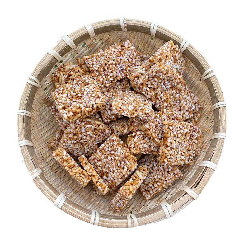 正宗安徽特产农家手工自制童年冻米糖米花糖炒米子零食红薯