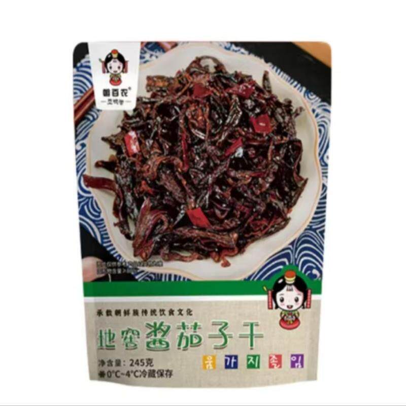 新日期朝百农地窖酱茄子干