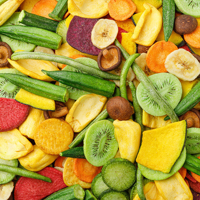 综合什锦果蔬脆皮蔬菜干蔬果干冻干水果干果蔬干香菇脆菠萝蜜