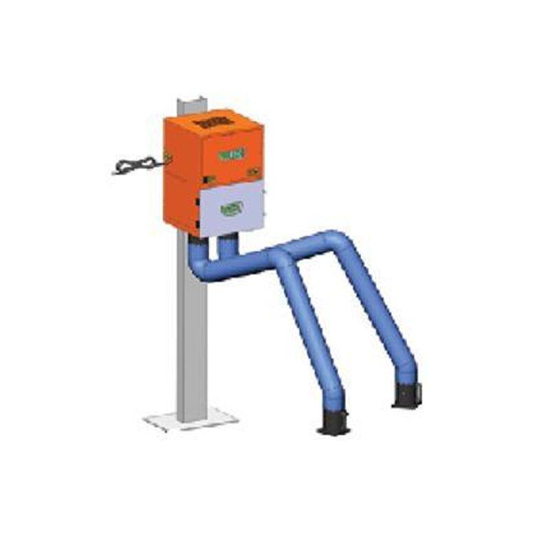 挂壁式焊烟净化器工业电焊烟尘除烟器单双臂废气旱烟净化吸尘器