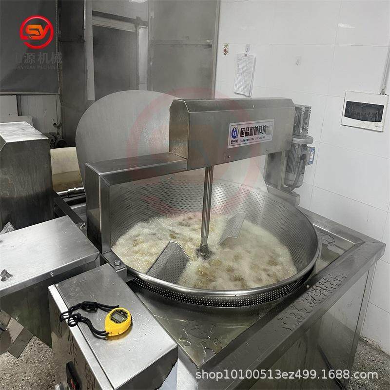 全自动麻辣龙虾油炸锅 自动出料油炸机器 山源制造虎皮鸡爪电炸锅,清洗/食品/商业设备,炸炉/油炸机,淘宝优惠券,粉丝福利购,淘宝优惠卷