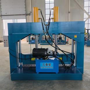 1000型油压裁断机 PEP胶水膜液压铡刀机 大卷塑料龙门切刀机