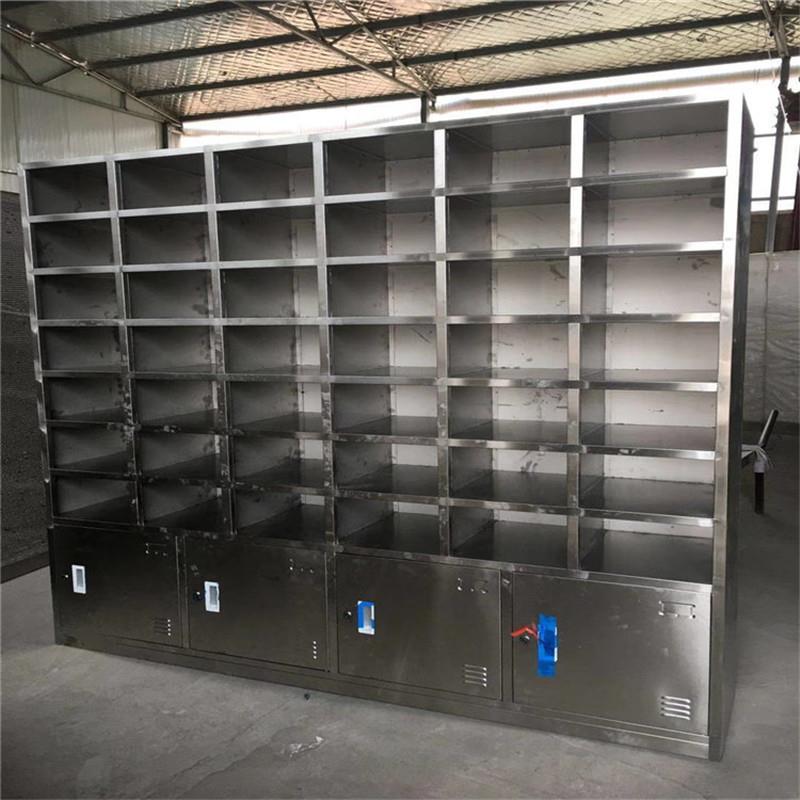 超市36格存包柜学校文件柜 商用多格储物柜50格餐具消毒柜