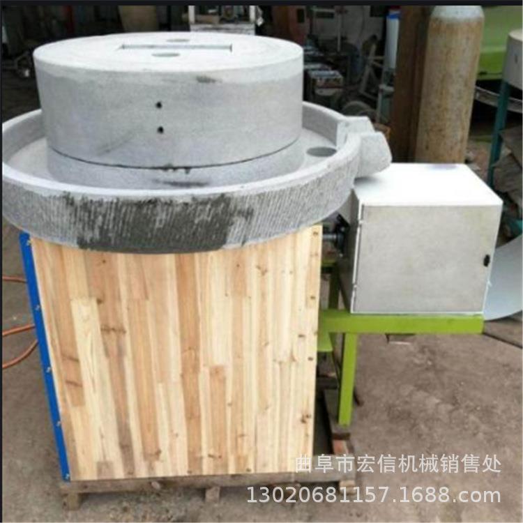 家用电60型面粉石磨机 早餐豆浆机 电动肠粉石磨机图片