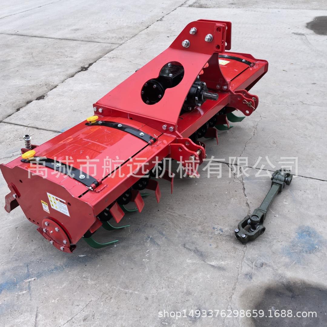 加强型不怕石头的灭茬旋耕耙 加宽加厚开肯刀双圆盘刀盘的旋耕机