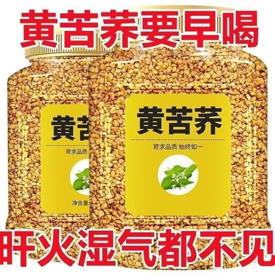 速发黄苦荞茶正宗苦荞乔麦茶浓香大凉山新货四川苦荞精选新货批发