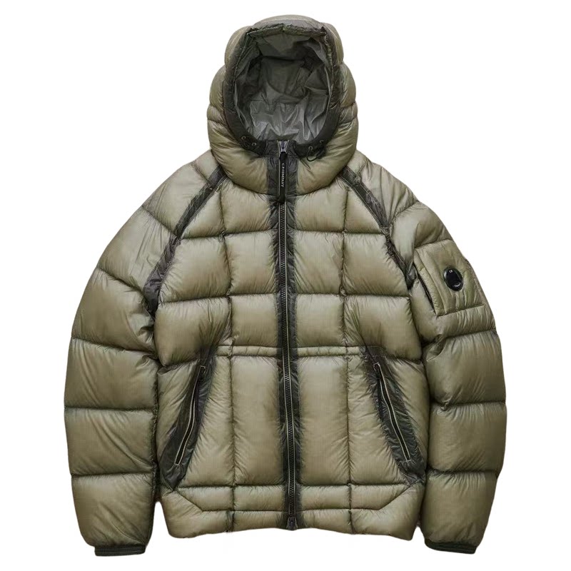 thumbnail for Winter 26 new shiny bread down jacket for men, thickened warm, cold-resistant lightweight white duck down hooded jacket, trendy