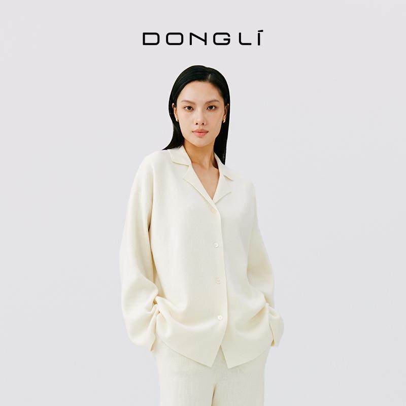 东黎【秀场联名款】雪域精灵 100%小山羊绒 翻领纯羊绒开衫睡衣女,女装/女士精品,羊绒衫,淘宝优惠券,粉丝福利购,淘宝优惠卷