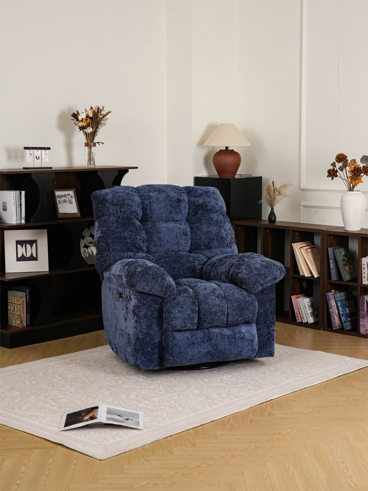 电动多功能单人沙发椅太空头等沙发舱客厅懒人沙发可躺可睡摇摇椅