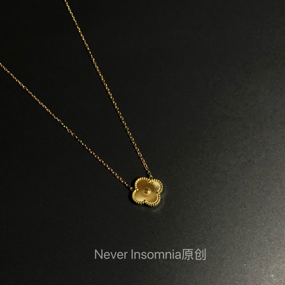 【Never Insomnia】原创. Goiier项链.暗金