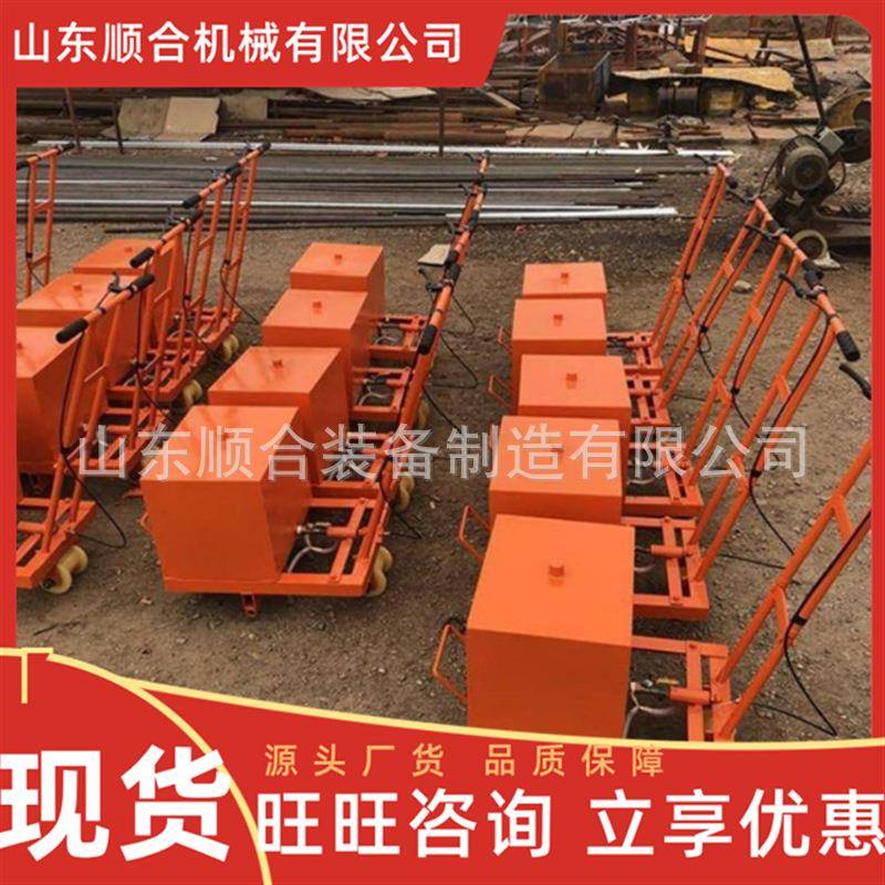 TYQ型钢轨涂油器手扶钢轨螺栓涂油小车钢丝绳自动涂油装置