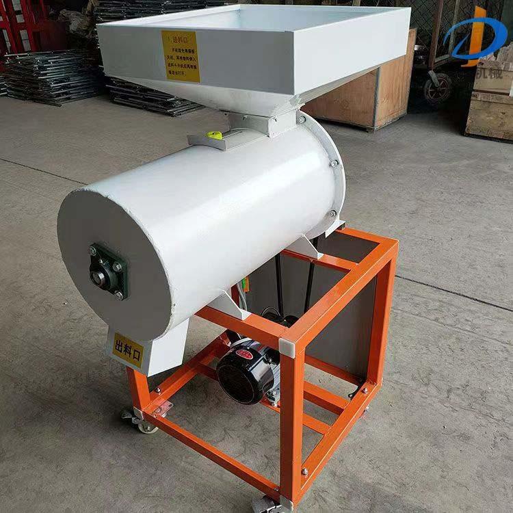 水稻种子脱芒清选机小麦种子打芒机家用水稻脱芒机稻谷打毛筛选机