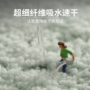 简约家居浴室防滑地垫地毯 新款 卫生间门口吸水脚垫家用厕所门垫