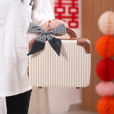 行李箱结婚伴手礼女伴娘伴郎盒子空盒手提袋子礼物盒礼品实用包包