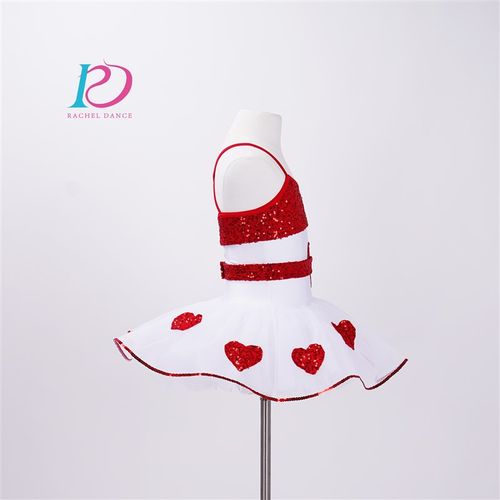 芮其儿新款甜心公主舞蹈裙六一儿童比赛表演裙幼儿园表演蓬蓬纱裙