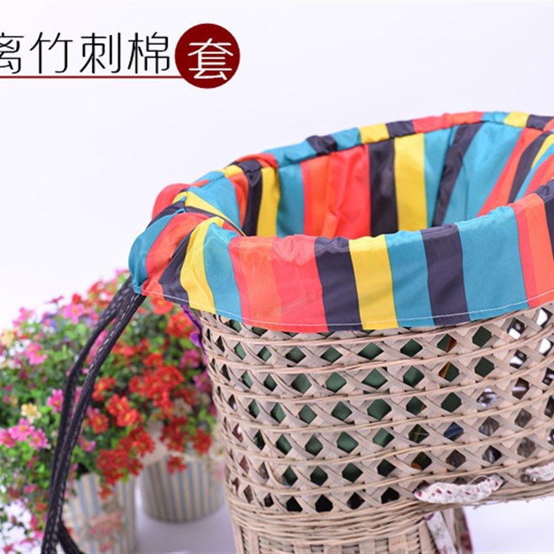 新品包邮背篼手工背小孩竹编背篓背兜儿童背椅娃娃背袋婴儿座椅