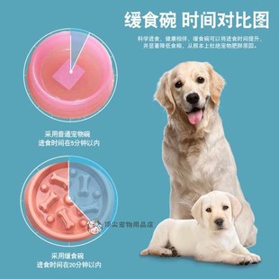 雪纳瑞专用慢食碗狗狗防噎防吐小狗缓食丰荣饭碗小型犬藏食狗食盆