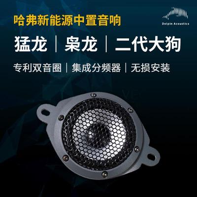 适用哈弗猛龙/枭龙MAX/二代大狗双音圈铸铝中置喇叭汽车音响改装