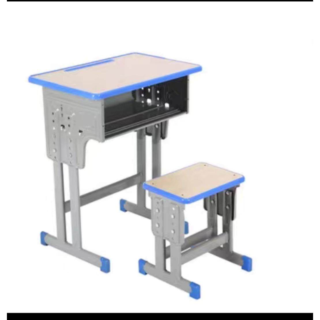 中小学生补习培训辅导班学校教室课桌椅校用单人双人套装厂家直销