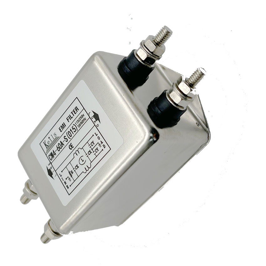 KEILS电源滤波器220V单相40A电源净化交流滤波器CW4-40A-S(015)