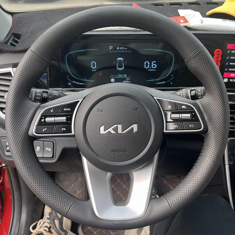 起亚K3智跑KX傲跑赛拉图方向盘套