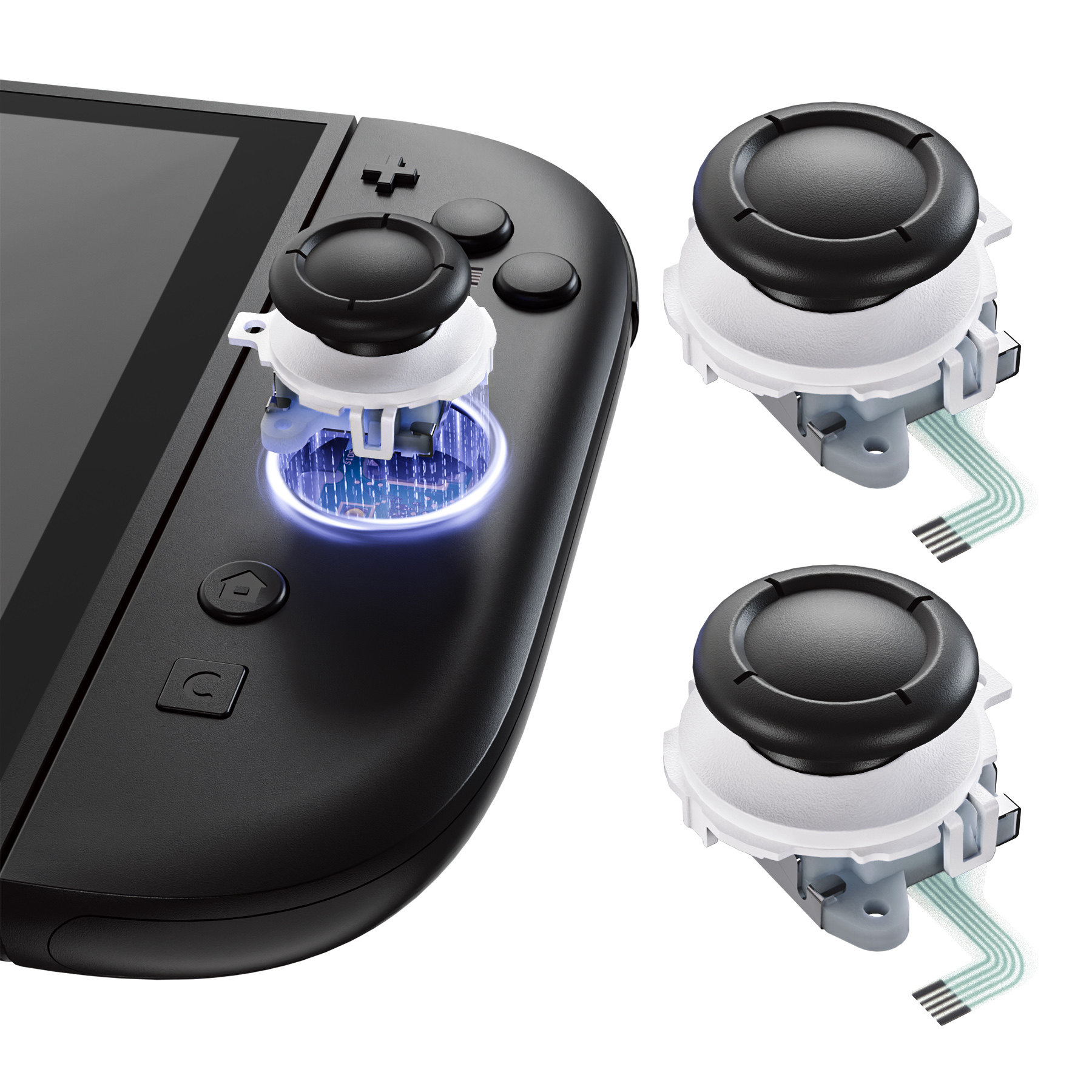 eXtremeRate易极改 Switch 2 JoyCon摇杆替换模块任天堂NS2改装配件多色