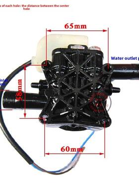白马S1S2指南针高压清洗机便携式220V电动洗车泵白马泵头配件中性
