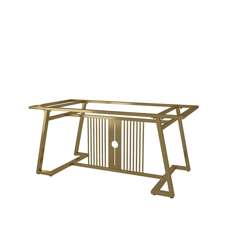 不锈钢大理石岩板实木中式家用沙发茶几茶桌茶台桌脚办公桌腿支架