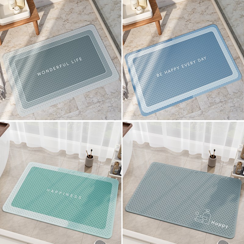 浴室防滑垫淋浴房卫生间洗澡防摔踩脚垫酒店厕所浴缸防水地垫