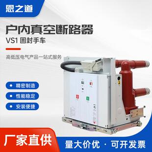 VS1真空断路器-固封手车户内高压真空断路器10KV固定手车式ZN63