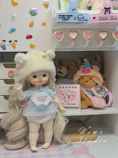 BJD娃衣1/6娃衣公主裙大力力小六体/矮胖体/胖点体通用可爱六分娃