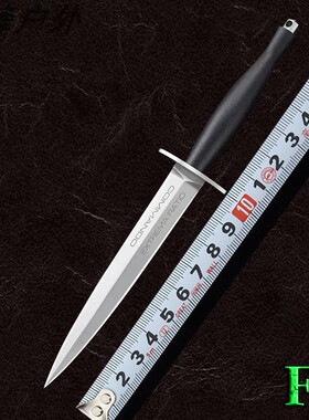 英国突击FS户外刀战术直刀高硬度不锈钢户外出口刀具随身水果小刀