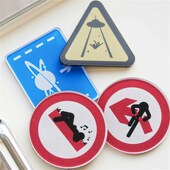 冰箱贴亚克力强力磁性贴磁吸留言贴个性 三号黑店 创意文创 小礼物