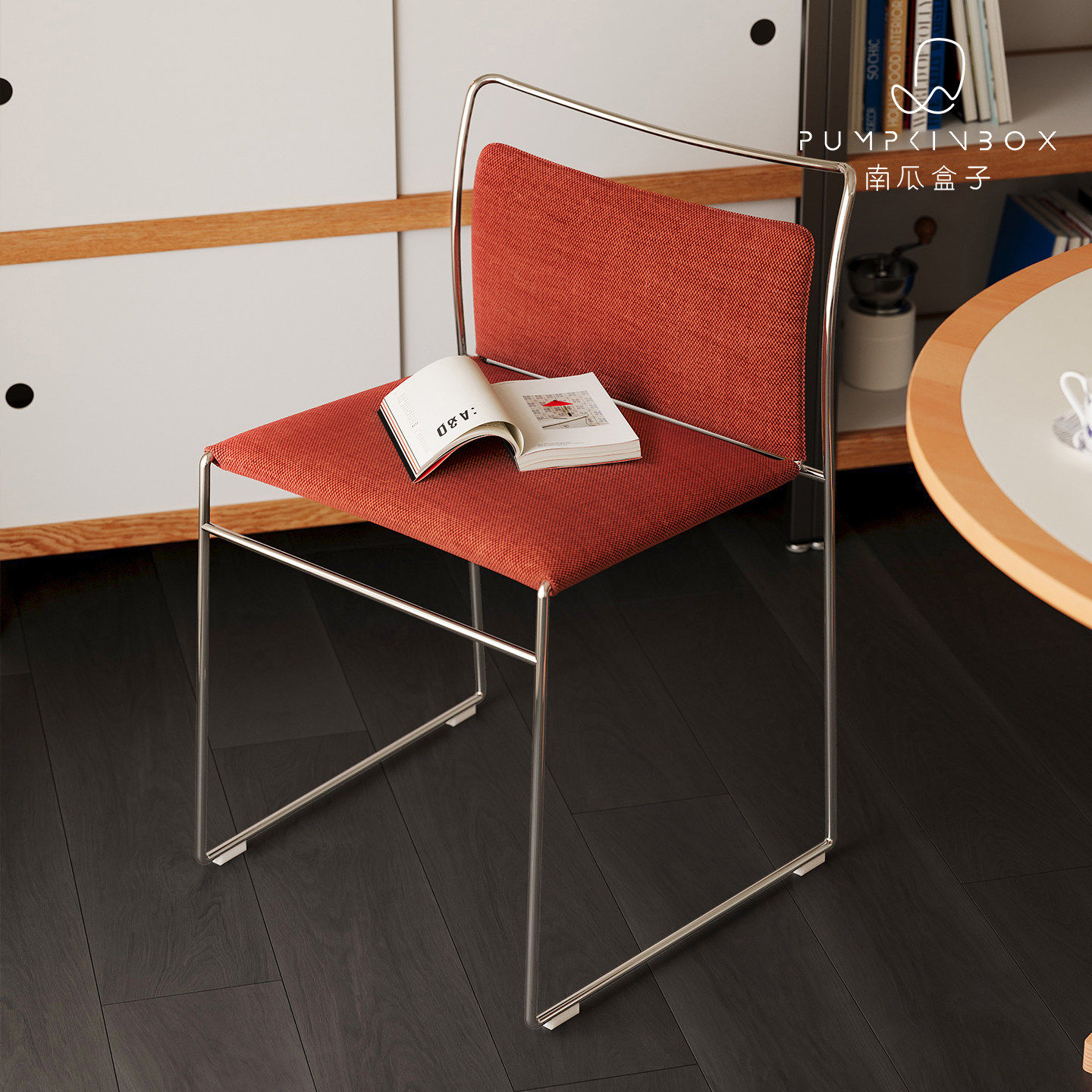 包豪斯餐椅家用靠背小户型单人休闲椅新款高级意式软包设计师椅子,住宅家具,餐椅,淘宝优惠券,粉丝福利购,淘宝优惠卷