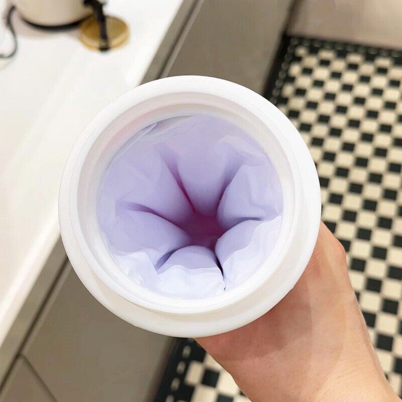 夏天捏捏冰杯冰沙杯随手杯便携式制冰可结冰硅胶自制冰格冰块杯子