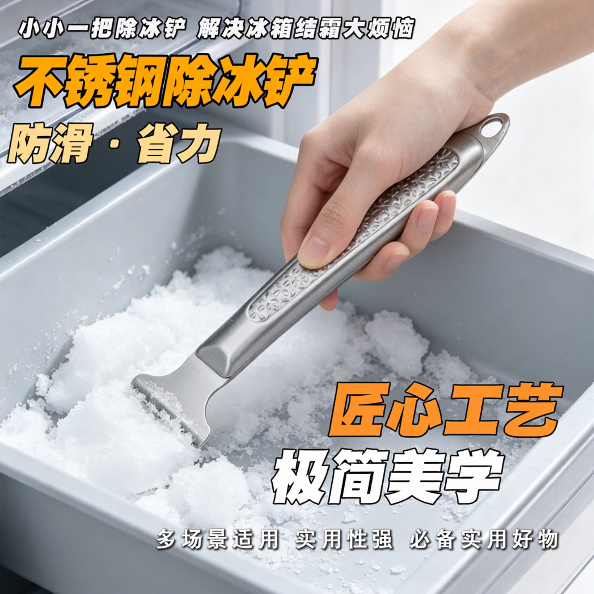 不锈钢多功能除冰去污刮刀