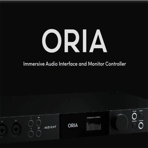 Audient奥顿特ORIA工作室杜比全景声DANTE乐器iPad无线控制