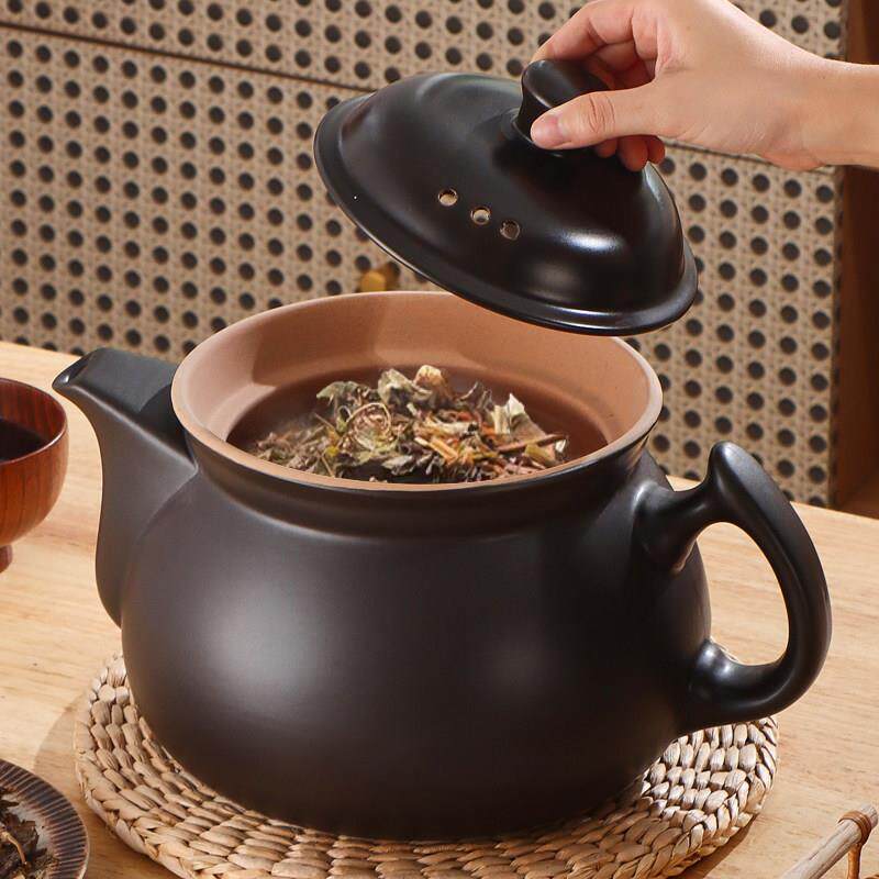 中药壶无釉煎药壶家用两件式药罐砂锅养生壶熬中药单煲炖锅单药壶
