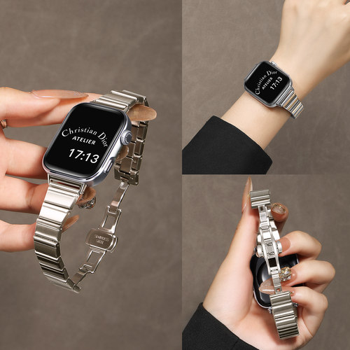 适用华为fit4手表表带金属FIT3