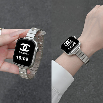 适用苹果s10手表表带高级感女款