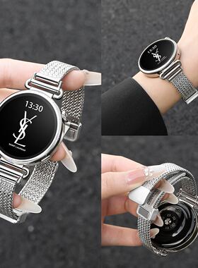 适用华为gt6手表表带watchgt5女款高级感细麦穗5pro米兰尼斯金属小蛮腰腕带gt4智能小众轻奢精致表链2026新款