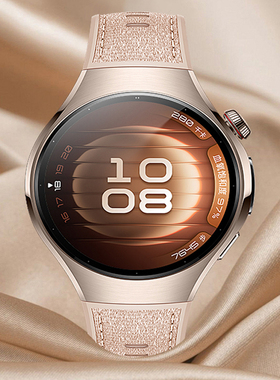 新品适用华为手表watch5按压式真皮表带gt5木星棕46mm款watch4通用gt5pro替换带gt3pro男gt4官方同款时尚腕带