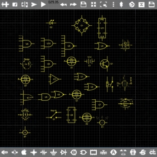 电子电路模拟器，非常强大的电路仿真软件，随时随地设计电子电路
